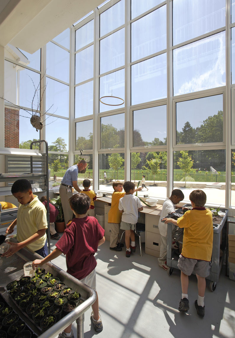 Haverford Lower School: Haverford Lower School, Location: Haverford, PA, Architect: Wallace Roberts & Todd. This is the description of this image.