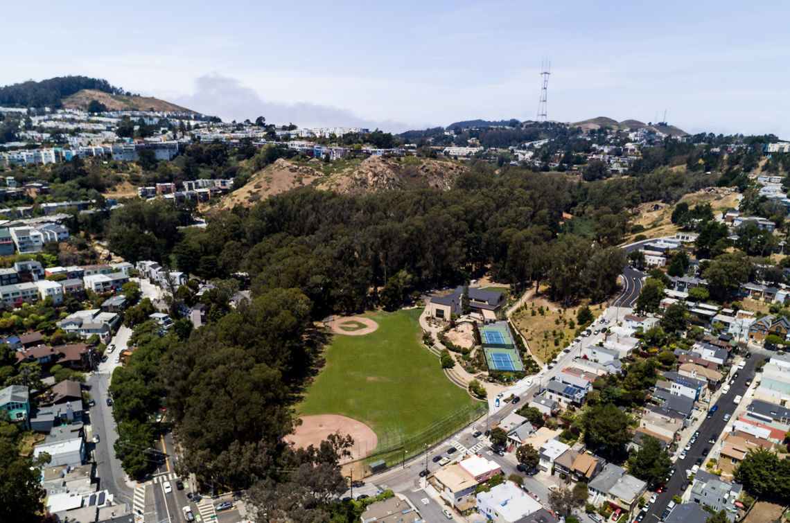 Glen Canyon Park Aerial