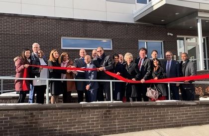 meriden ii ribbon cutting