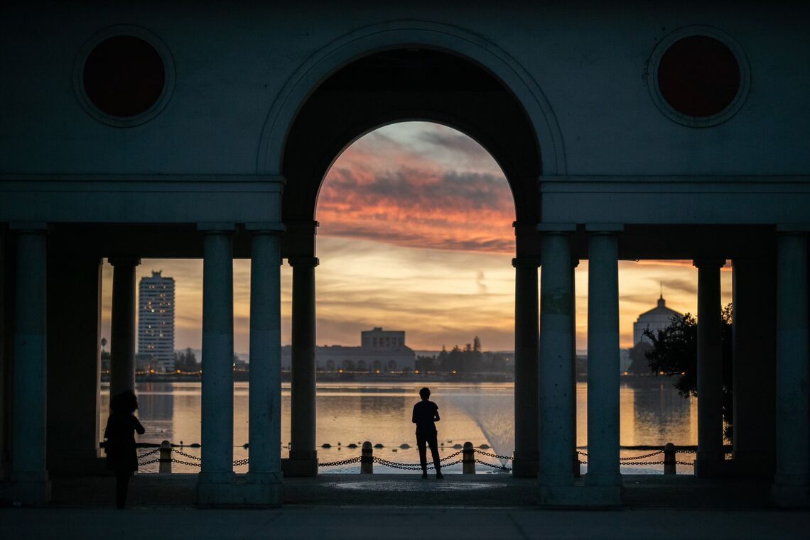 Lake Merritt Sunset