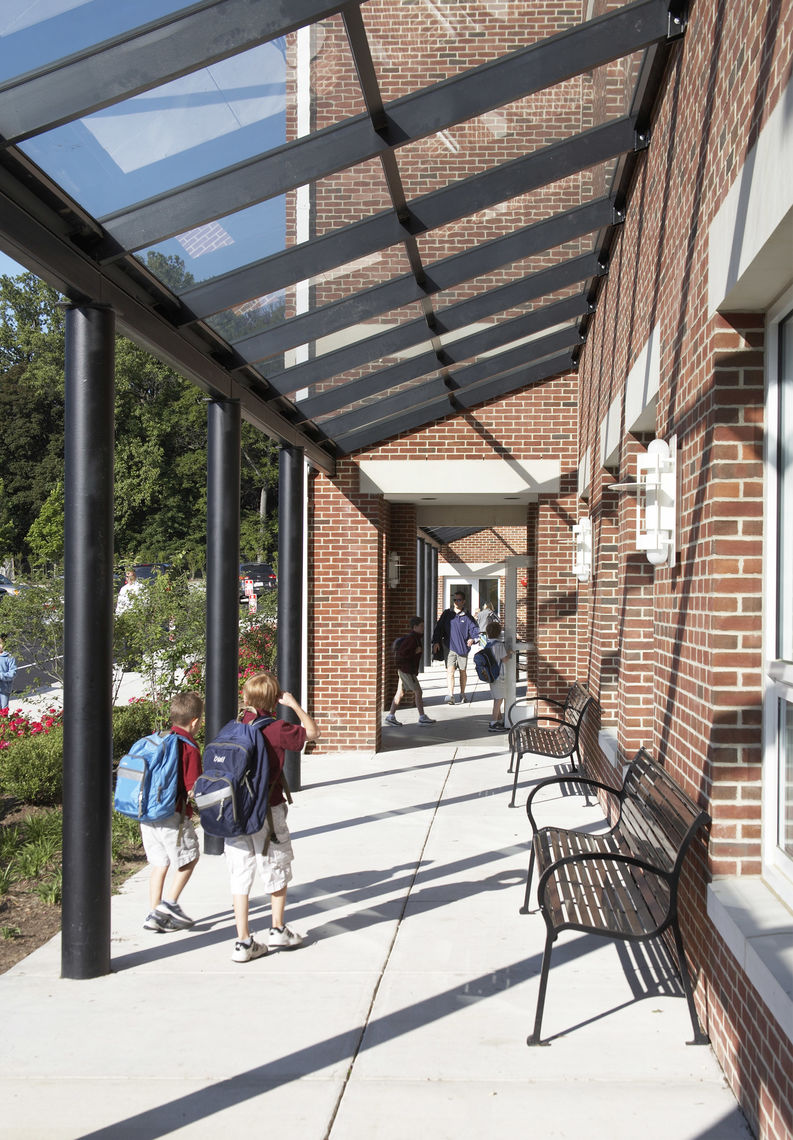 Haverford Lower School: Haverford Lower School, Location: Haverford, PA, Architect: Wallace Roberts & Todd. This is the description of this image.