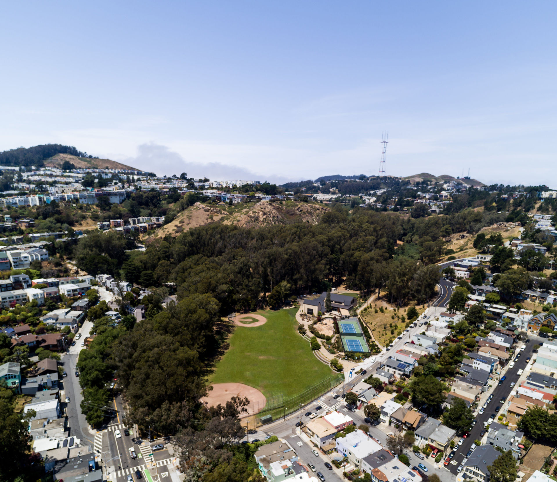 Glen Canyon Park Aerial