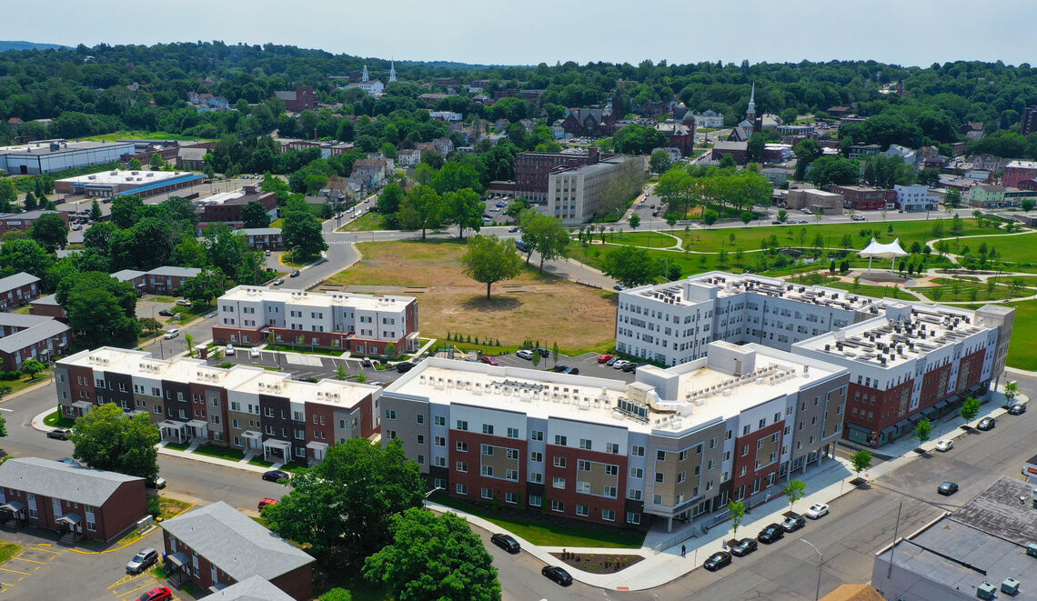 Meriden Commons Drone 2